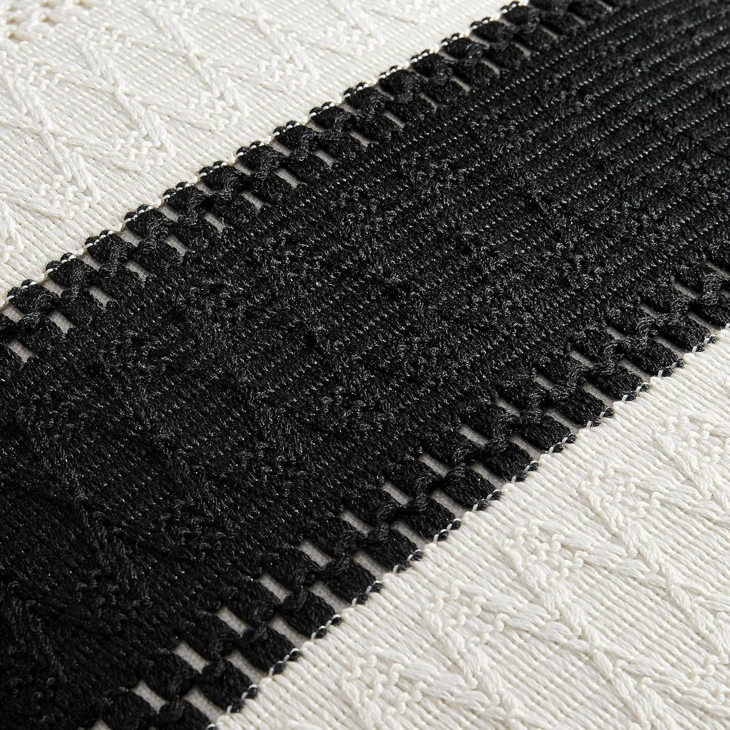 

Богемная наволочка из хлопка и льна для дивана, офиса, декоративная наволочка для диванной подушки, поясничные подушки, стильный, удобный, уникальный дизайн 30 x 50cm