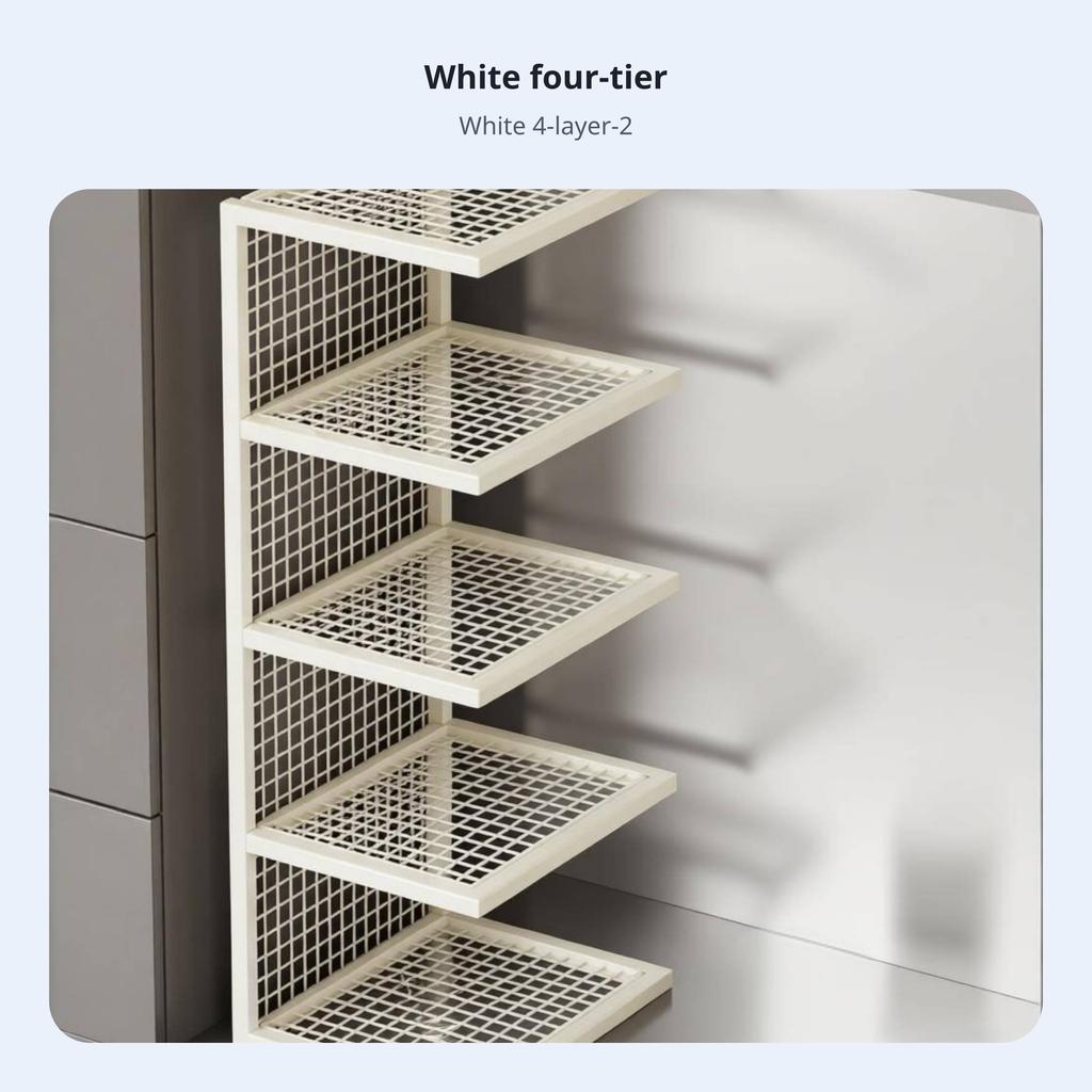 Wire Shelf Riser Space-Saving Freestanding Wire Rack Minimalist Design adaptable Use for Renters, Countertop, Pantry, Under Sink