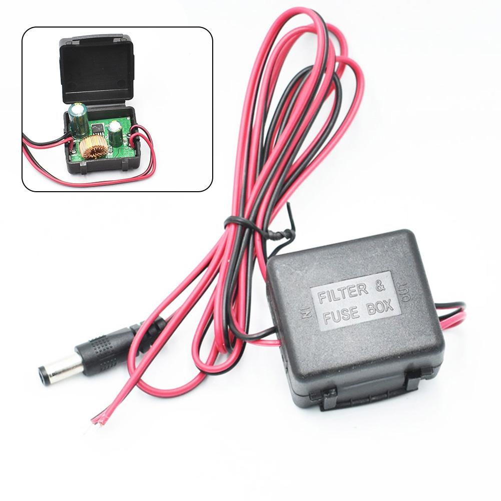 Converter Voltage Regulator Black Car Accessories Plastic