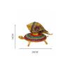 Brass Shankh Tortoise Vastu Items Statue Showpiece Home Decor Gifting Office Decorative Piece for Puja Room Living Room