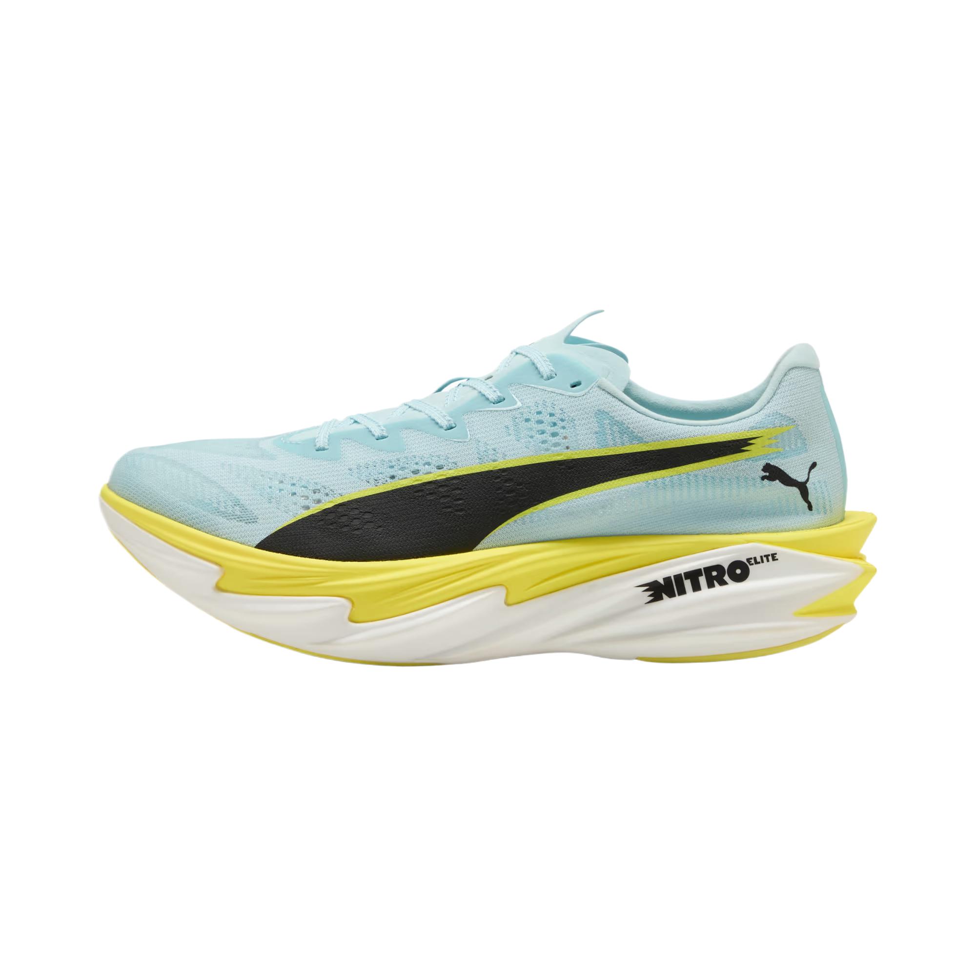 

Puma Deviate Nitro Elite 4 Разноцветные Свежие Шнуровка Ткань Низкие Беговые Кроссовки Мужской кроссовок 312127-03