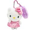 TCP Hello Kitty Tail Mascot Keychain Leopard Pink 985118 GOGO Gal Y2K Heisei Retro JK