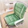 Heated Seat Cushion with Backrest and Lumbar Support for Office Chairs