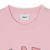 New MLB Los Angeles Dodgers T Shirts Unisex Pink 3ATSN0343-07PKM