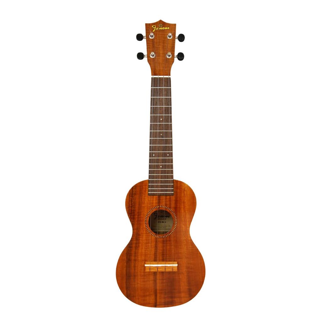 Soprano Ukulele Hawaiian Koa Wood with Higher Grain [Famous] FS-8LN (Domestic Grain)