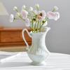 Creative Nordic Ceramic Irregular Vases, Home Living Room Desktop Office Decorations, Modern Minimalist, Flower Arrangement, 1Pc