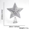New Year 2025 Tree-Top Star Navidad Xmas Tree Ornament New Christmas Tree Topper