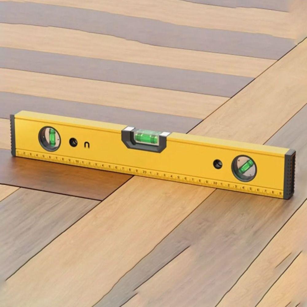 Aluminum Zinc Zinc Alloy Bubble Level Shockproof Leveling Tool Portable Level Ruler  Professional Use