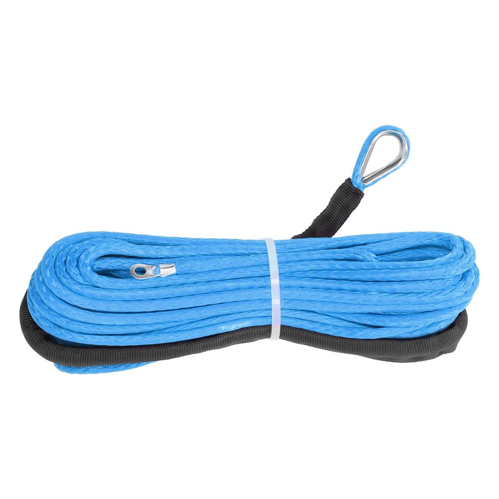 Cablu troliu 4,8mmx15m Sintetic 5500lbs Rezistență la rupere Impermeabil pentru ATV UTV Remorcă