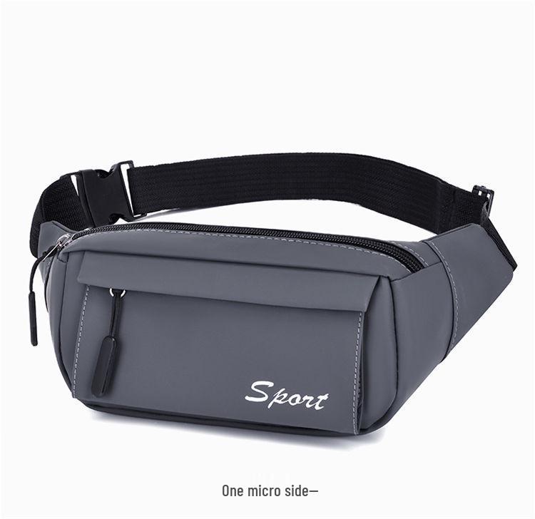 Men's Waterproof Construction Fanny Pack - Durable, Sturdy Crossbody Bag and Wallet for Middle-Aged & Elderly Workers