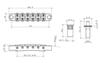 GOTOH Anchor Stud Nickel T.O.M. Bridge, Type, (PGE-103BTN) GE103B-TN