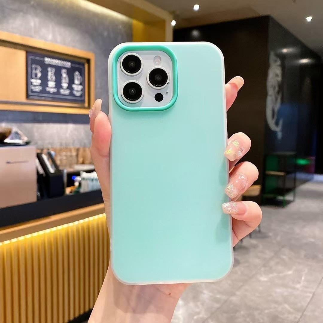 

Премиальный чехол-пленка Imd для Apple для Huawei P50pro 2-в-1 Ins для чехла Apple Премиальный диагональный крест Android For iPhone 12PRO