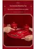 Red Wedding Toasting Tray: Tea, Fruit, Candy Dish – Wedding Supplies, Happy Tray by Wang Jin