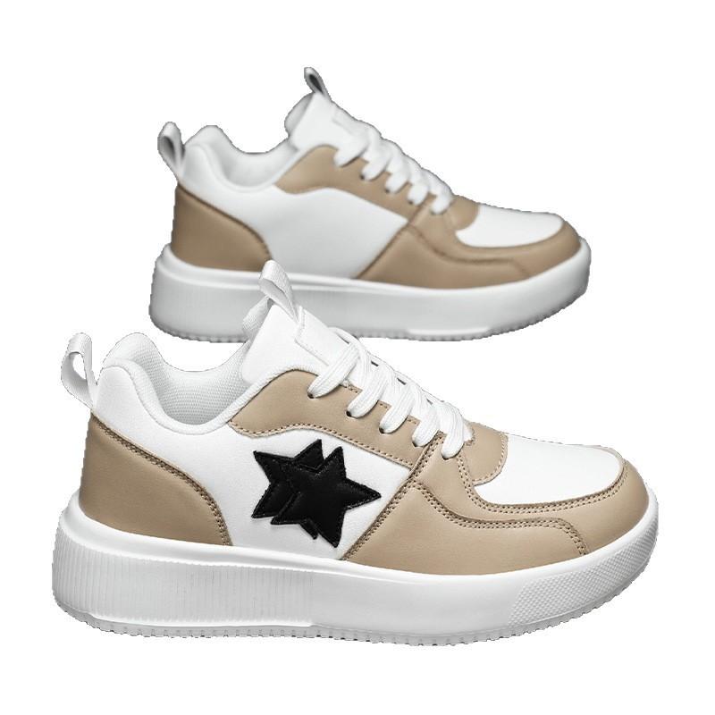 Spring new platform women's star board shoes student versatile casual shoes large size women's shoes