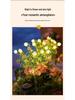Solar LED Gardenia Light: Waterproof Outdoor Lawn Decoration with Ground Stake