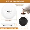 2/4Pcs Pet Ceramic Bowl Cat Dishes with Nonslip Silicone Base Pet Feeder Bowl Kitten Bowls for Wet/Dry Food Water Container