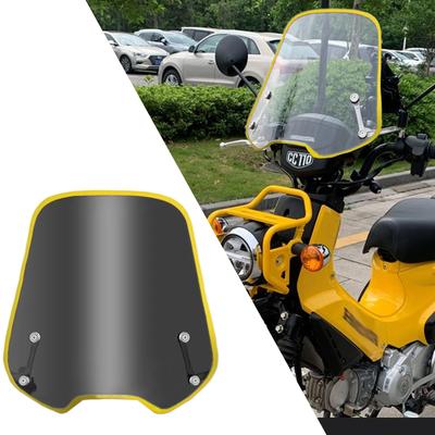 KAGEFUNE עבור Cross Cub CC110 CC50 CROSS CUB CC110 CC50 שמשת אופנוע מסיט אוויר,