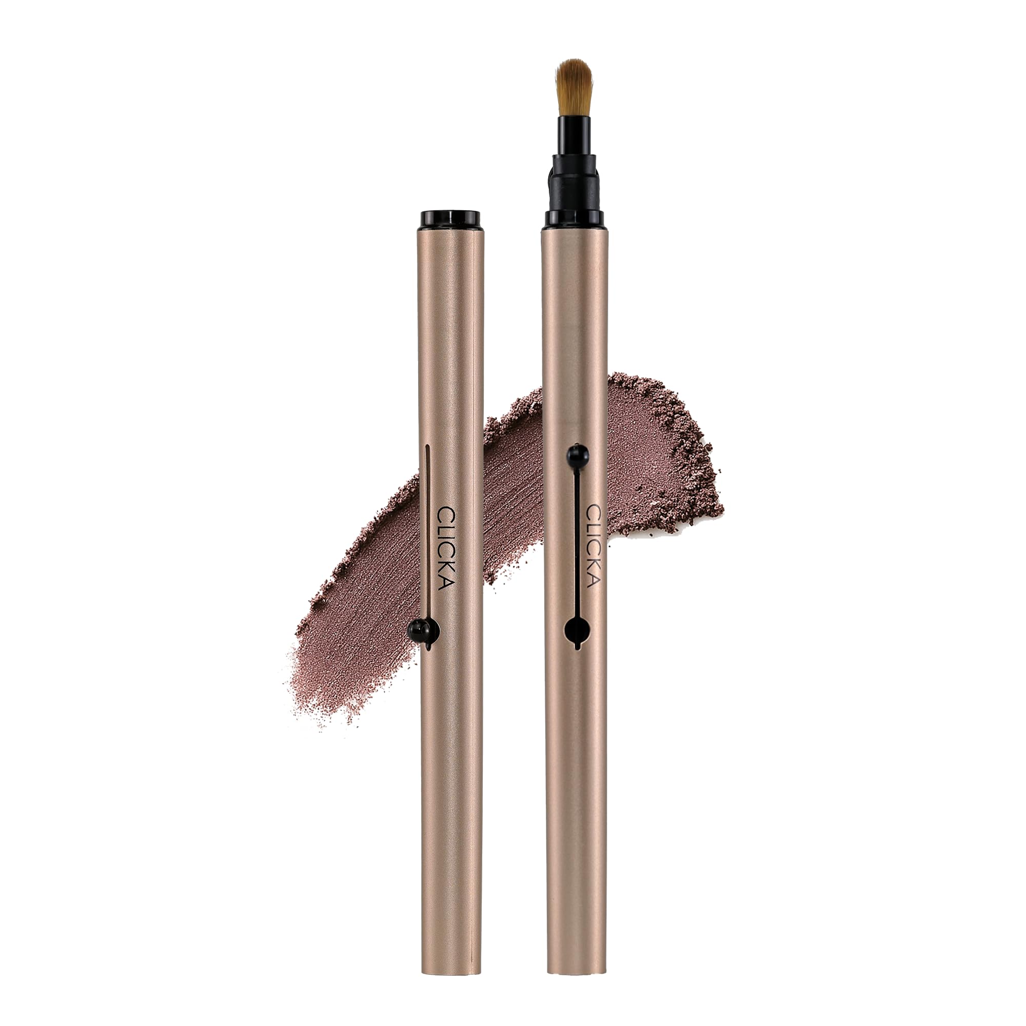 

CLICKA Retractable Makeup Premium Synthetic Blending Brush Brush, Hair, [LM402]