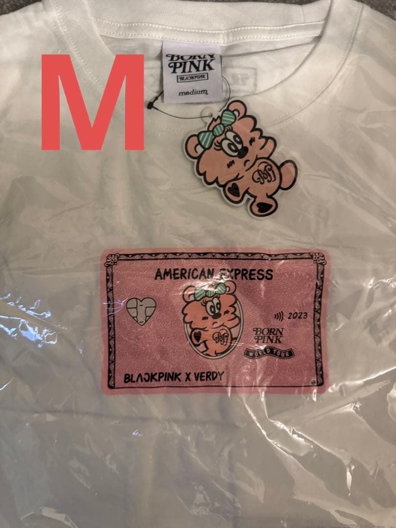 

[USED] BLACKPINK x verdy AMEX T-shirt, size M