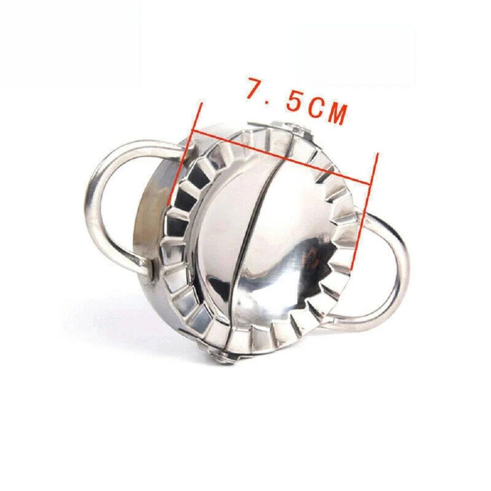 

Пресс-форма для пельменей, равиоли, эмпанады, нож для теста, обертка из нержавеющей стали.