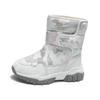 Girls' High-Top Warm Winter Snow Boots - Thick, Comfortable, Fashionable, Plus Velvet Cotton