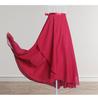 Female Ballet Long Skirt, Summer Adult Training Outfit, Long Chiffon Ballet Skirt, One-piece Skirt