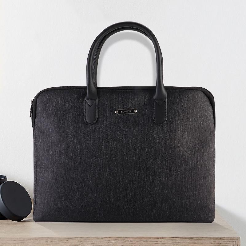 Baoke GW1006 Waterproof Large-Capacity Business Briefcase with Logo Print чёрный
