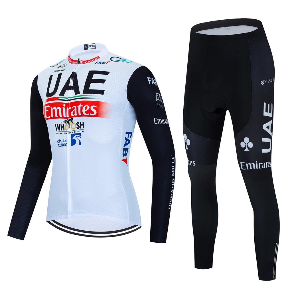 Autumn  Road Bike Cycling Suit Long-sleeved Suit  Team Cycling Warm Bicycle Suit