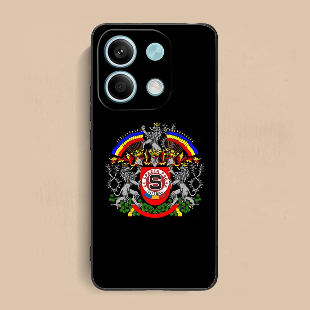 FC Sparta Praha Mobile Phone Case for Xiaomi Redmi Note 14 13 12 11 A5 3 2 1 Pro Plus 4G 5G Colour Printing Protective Pretty
