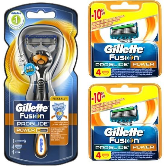 

Gillette Fusion ProGlide FlexBall Power 1up Machine + 8 головок