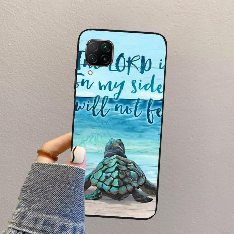 Sea Turtle Turquoise Oceanlife For Huawei Nova Y70 Y90 Y60 Y73 Y72 Y61 Y91 12s 12i 11i 8i 9 10 SE P40 Lite P60 P30 Pro Case