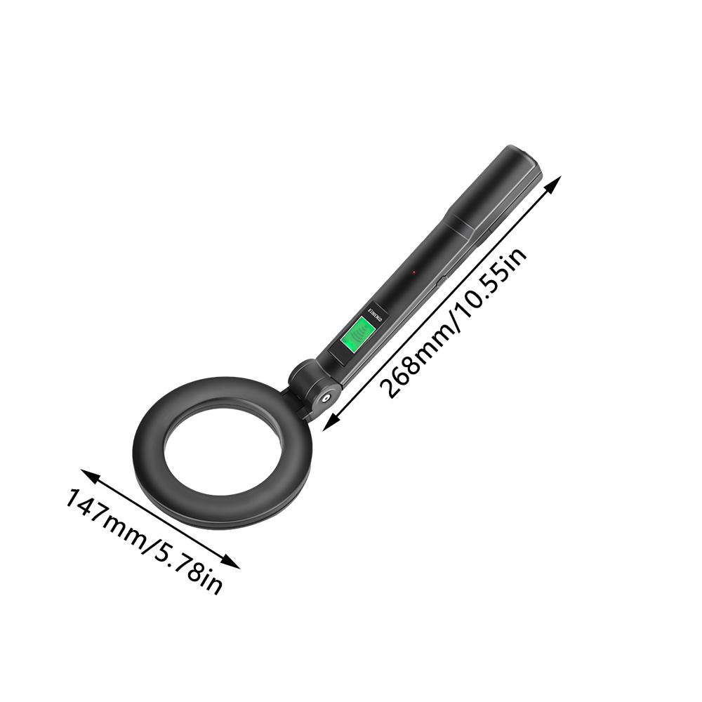 Diymore 3005 Metal Detector with LED Display 3 Detect Modes Handheld High Sensitive Testing Scanner for Public Security Checks