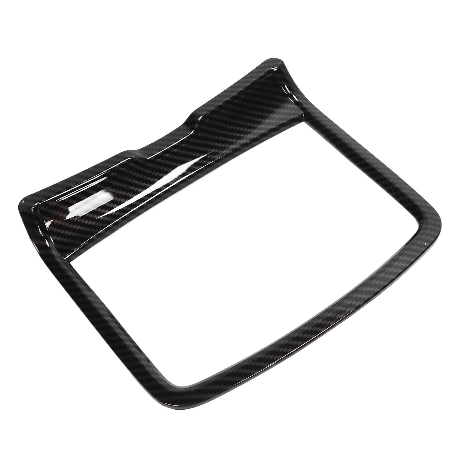 

Накладка на подстаканник в стиле карбонового волокна, декоративная наклейка для интерьера автомобиля, замена для Dodge