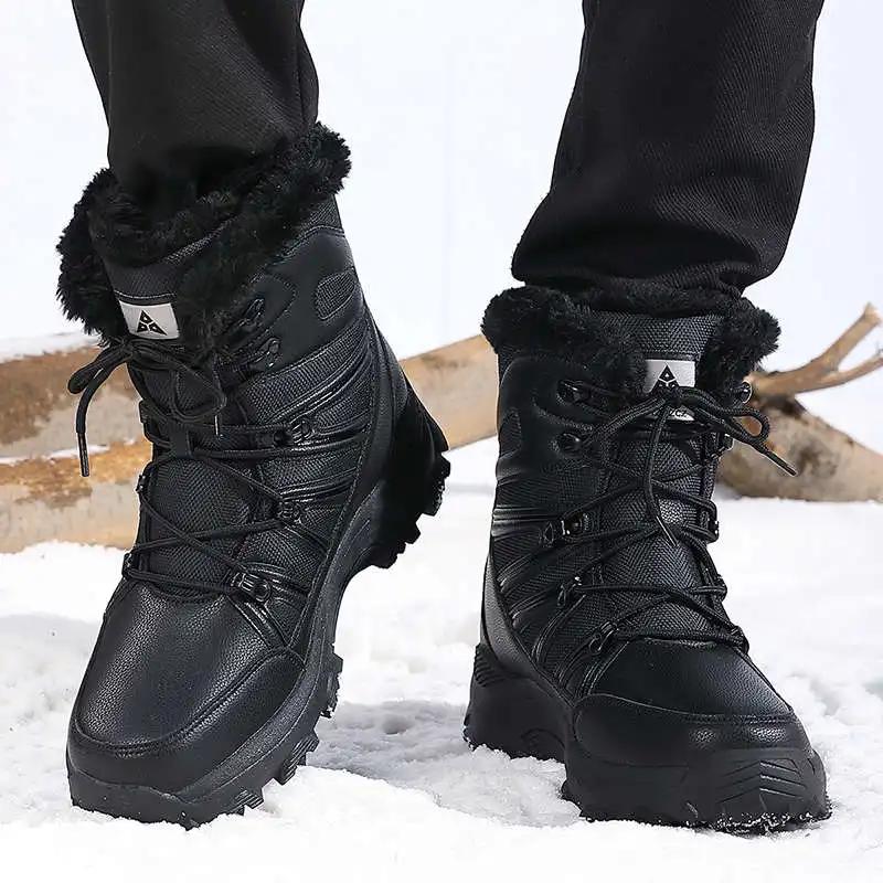 Fashion Snow Booties Black Women's Exercise Shoes Vulcanize High-tech Sneakers Trnis Sports Sneacker Tenid Real Obuv