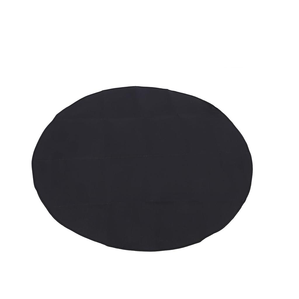 Round Fire Pit Mat for Outdoor Grill Fiberglass Oil Proof Fireproof Under Grill Mat Deck Patio Protector for Camping