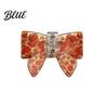 Haarspange Magnetische Spange Schleifenform Nadel mit Leoparden-Marmor Starke Schnalle Muster DIY Nahtlose Haarstyling-Accessoires für Einfache Halboffene Frisuren