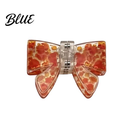 Haarspange Magnetische Spange Schleifenform Nadel mit Leoparden-Marmor Starke Schnalle Muster DIY Nahtlose Haarstyling-Accessoires für Einfache Halboffene Frisuren