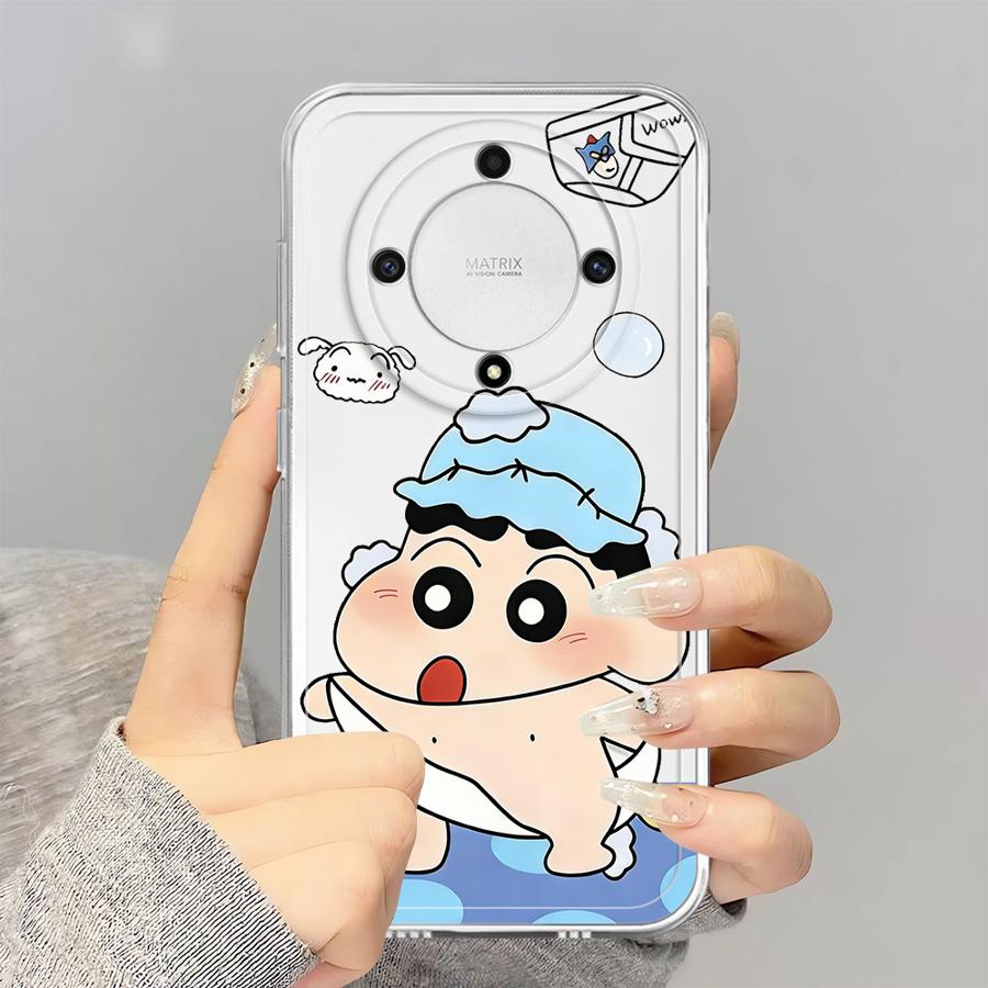 Soft Phone Cover Case for Honor X8b X7b 90 Lite X9b X8 X8a X9a Cartoon Crayons Shinchan