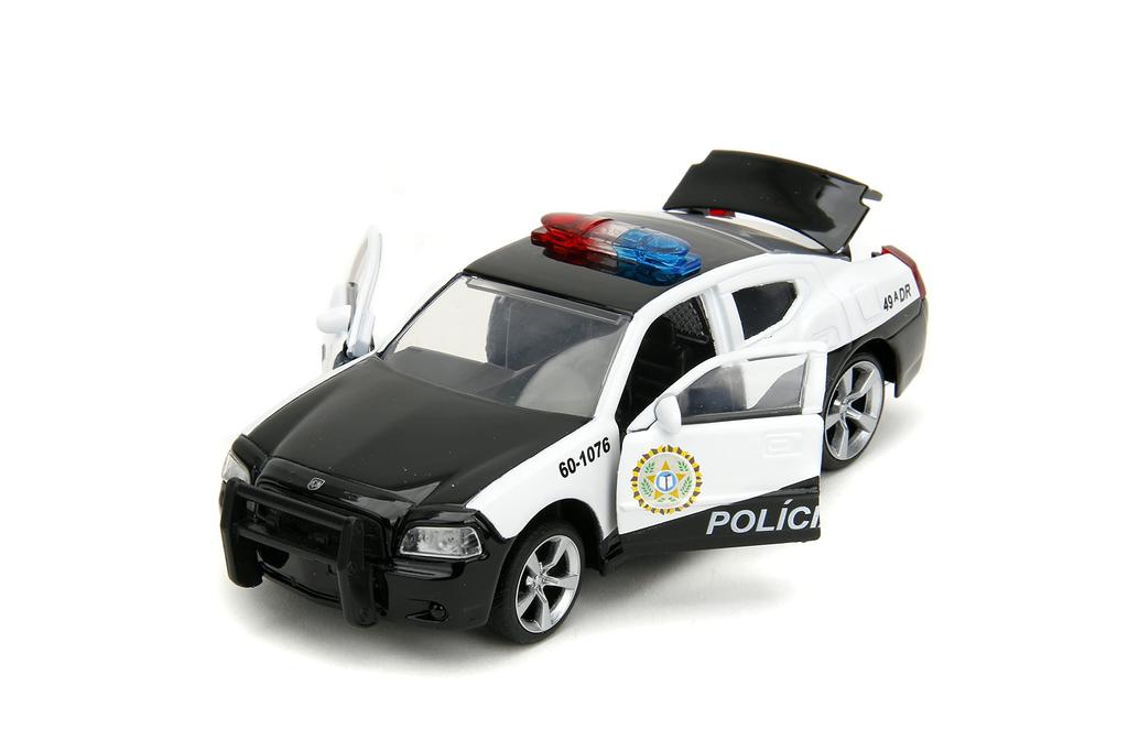 Fast Furious 2006 Dodge Charger Police Car Diecast Car Toy for Kids and Adults & 132