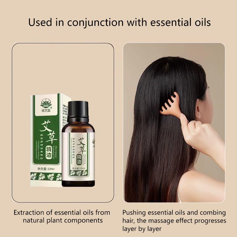 Deer Antler Comb Head Meridian Massage Comb Anti-static Wooden Wide Tooth Gua Sha Tool Scratcher Spa Promote Blood Circulation
