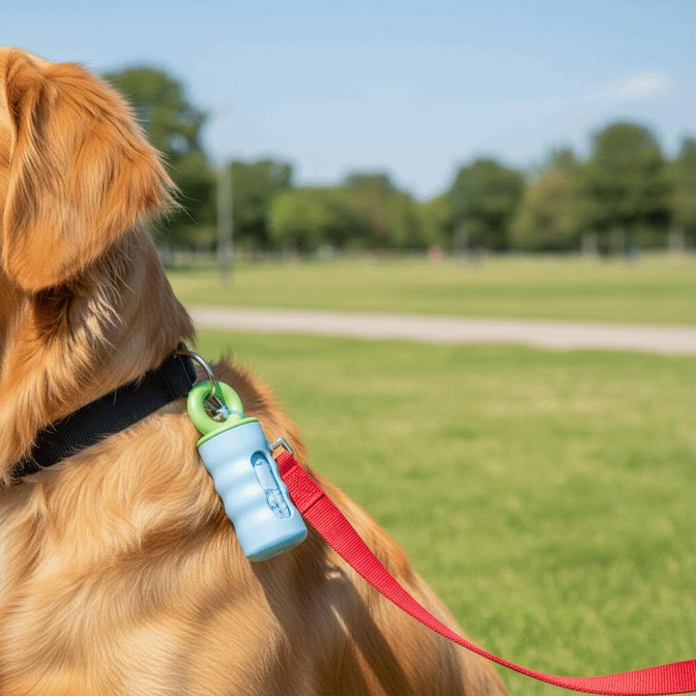 Mini Pet Garbage Bag Dispenser Thickened Pet Waste Bag Dispenser Dog Trash Bag Dispenser Outdoor