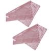 2pcs 75 X 150D Satin Pillowcase Soft Pillow Cover With Envelope Sealed Beddings