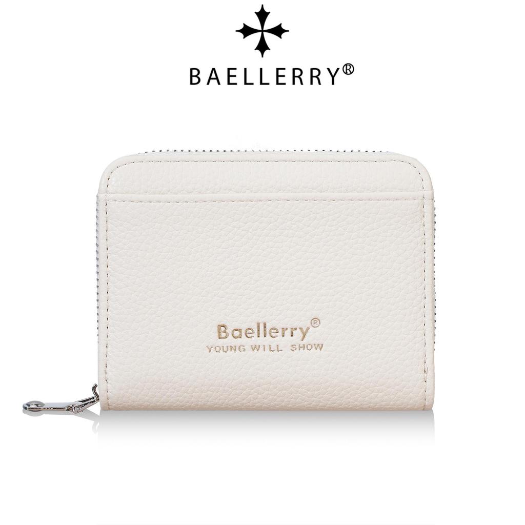 Ladies' Zipper Wallet: Compact Unisex Card Holder with Large Capacity and Multiple Card Slots, ID, and Coin Purse