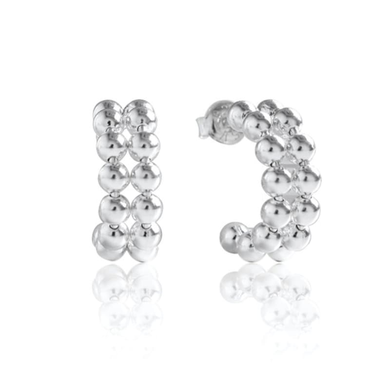 TOU [Silver925] WE020 Silver Bubble Earring