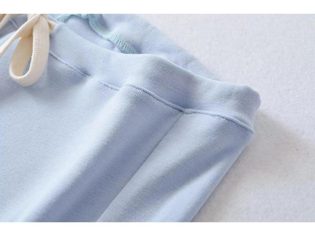 Women's Low Waist Flared Yoga Cashmere Sweatpants - Versatile, Drawstring, Casual Spring Style