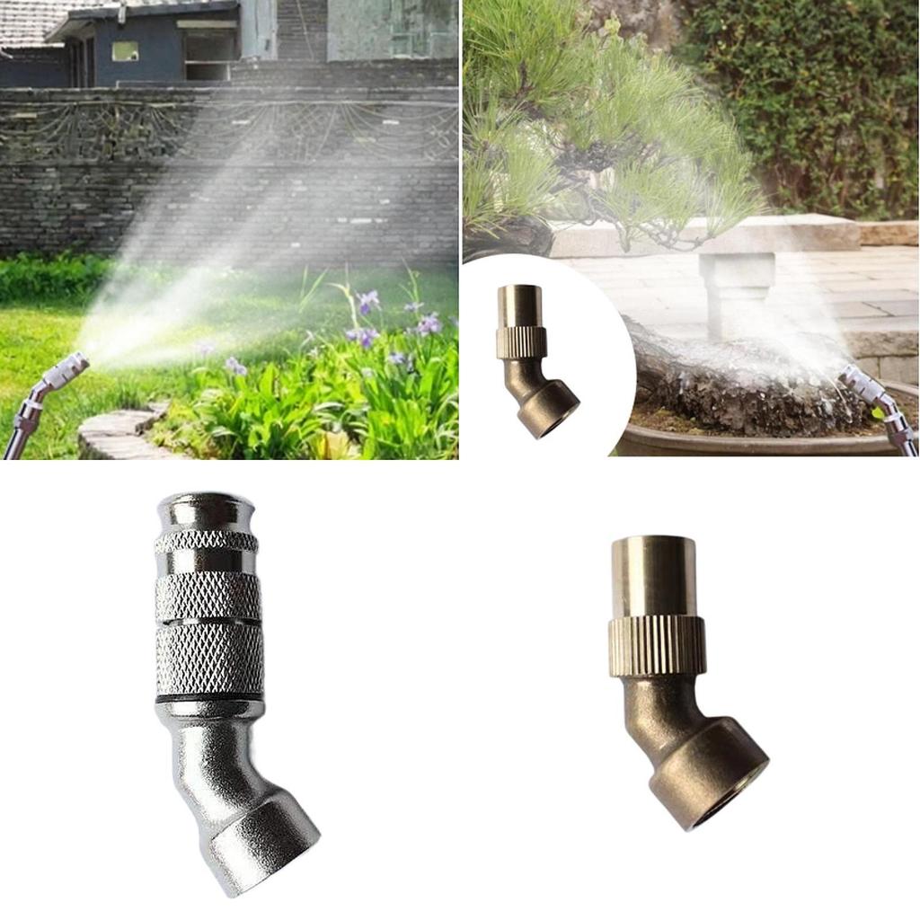Verstellbare Sprühdüsenspitze Hochdruck Einfach zu bedienen Leichtgewichtige Teile für Bewässerung Gewächshaus Gemüse