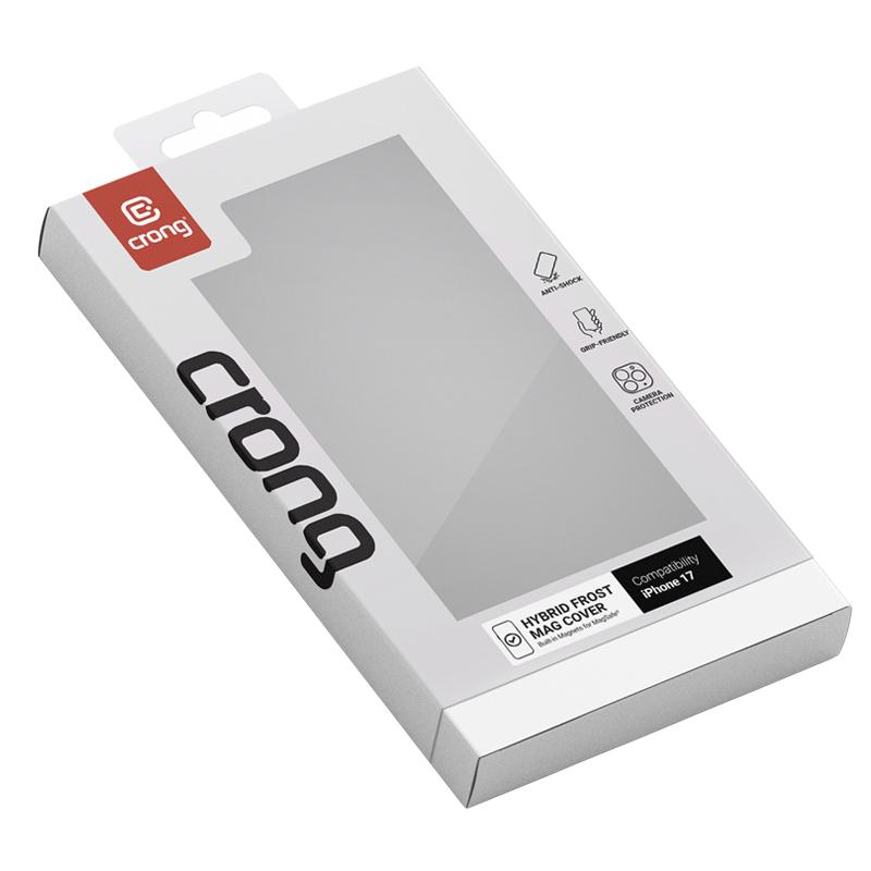 Crong Color Cover Magnetic - MagSafe iPhone Air Case (Black)