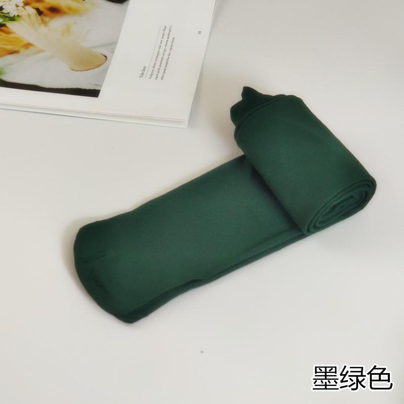 Velvet Stockings Women's Sexy Pantyhose Thin Meat Color Spring and Autumn Black Silk High Elastic Anti-hook Silk Plus Size Bottom Socks