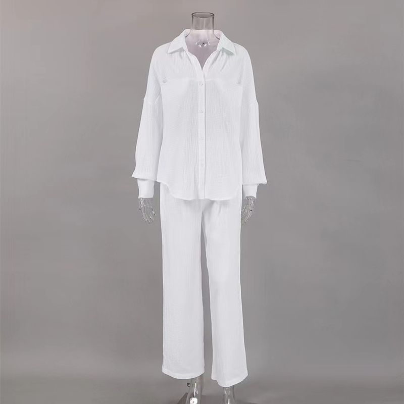 Fashion Wind New New Arrival Fall Long Sleeve Shirt Pants Fashion Suit Shirt Long Pants Suit
