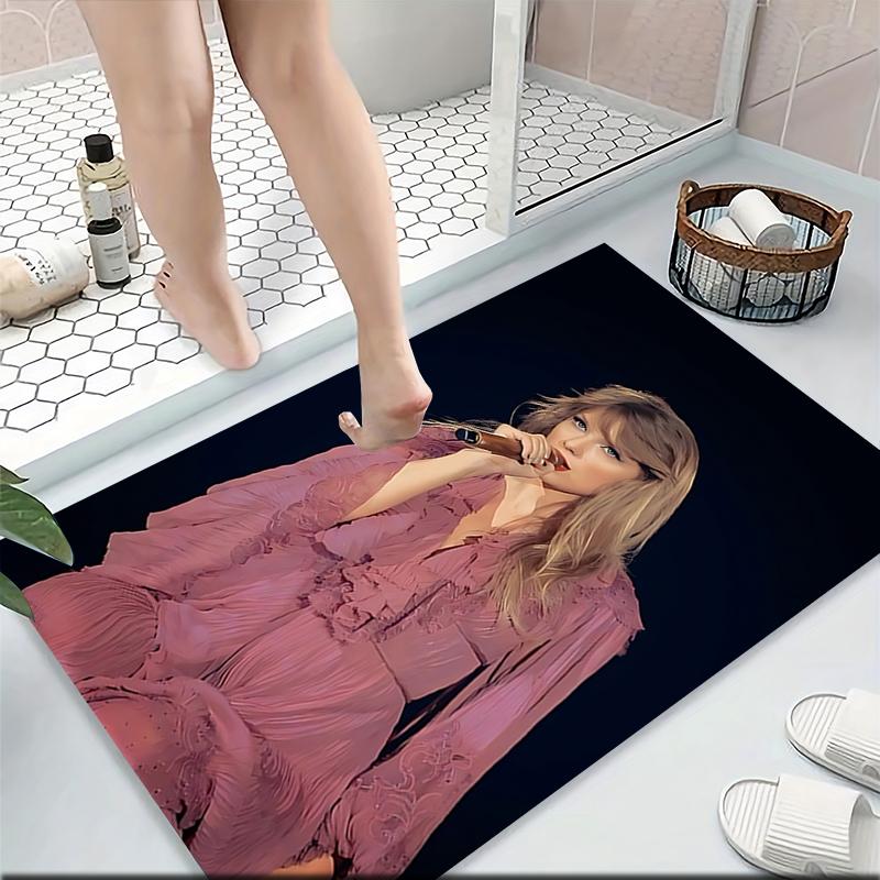 Taylor Swift Performance Carpet Rug Soft Washable Antislip Home Living Room Sofa Mats Personalized Christmas Rug